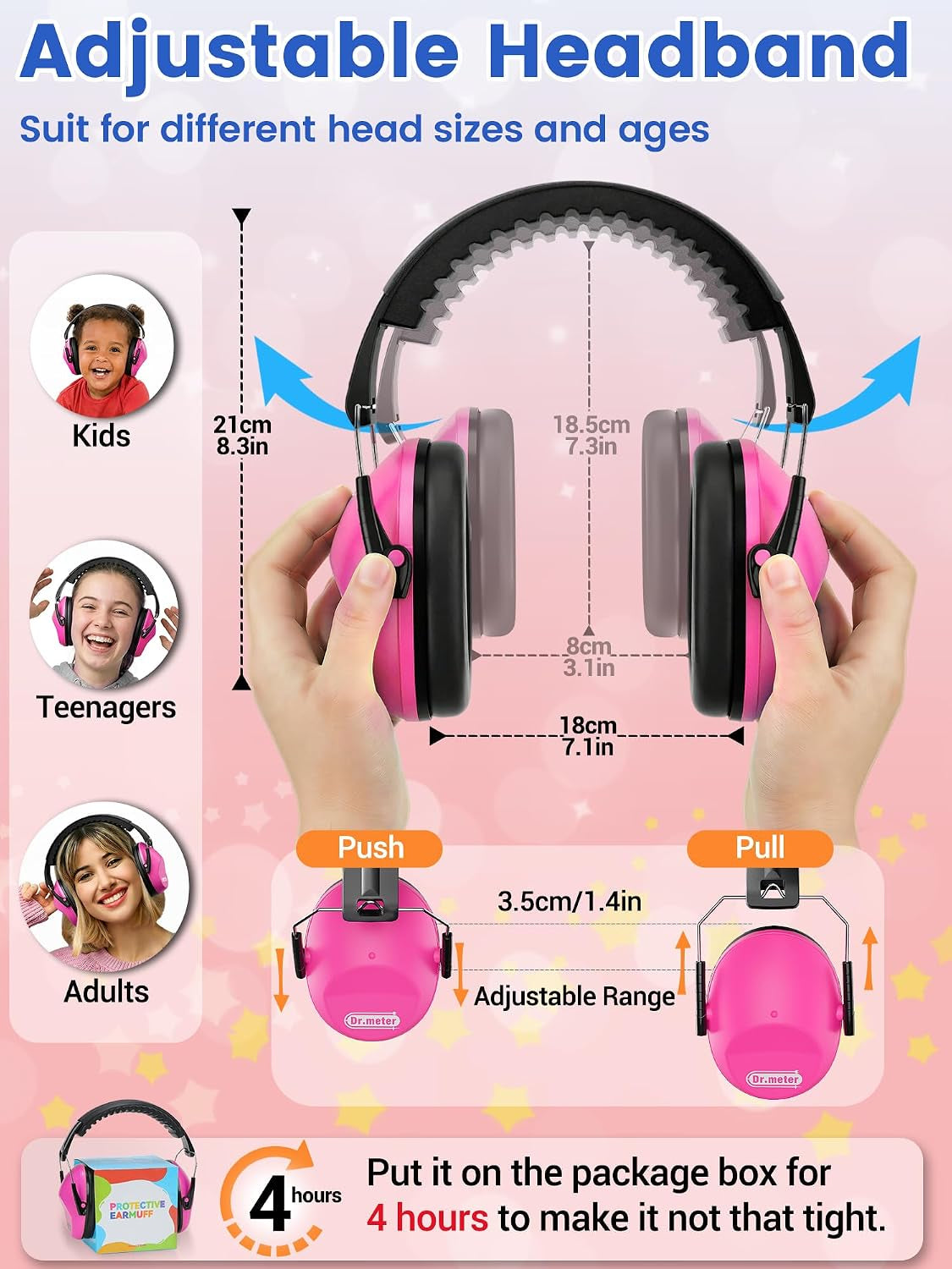 Ear Muffs for Noise Reduction Kids Noise Cancelling Headphones