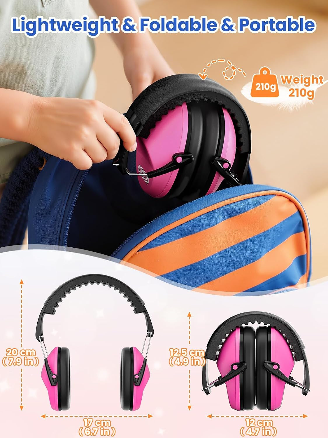 Ear Muffs for Noise Reduction Kids Noise Cancelling Headphones