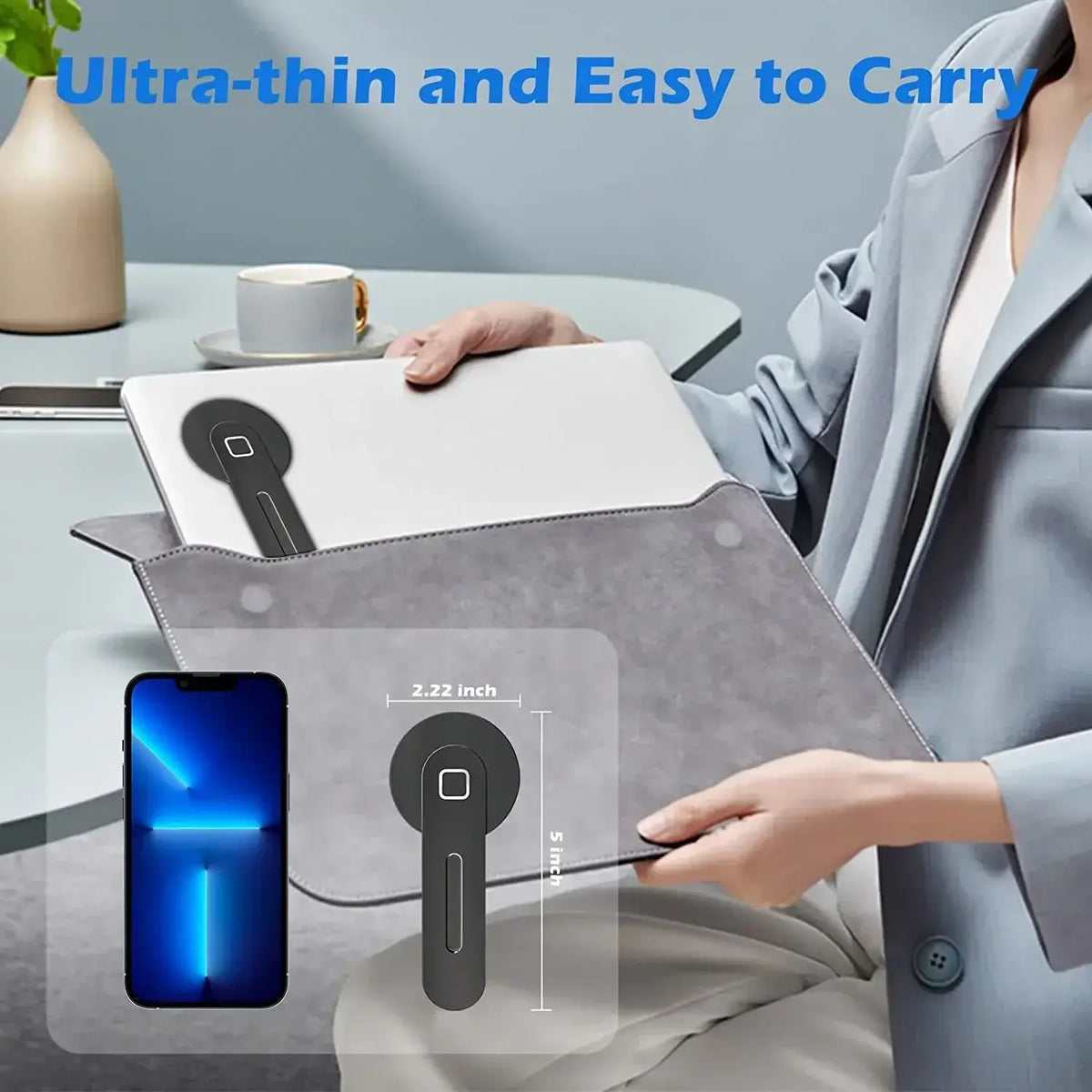 Magnetic Laptop Phone Holder Universal
